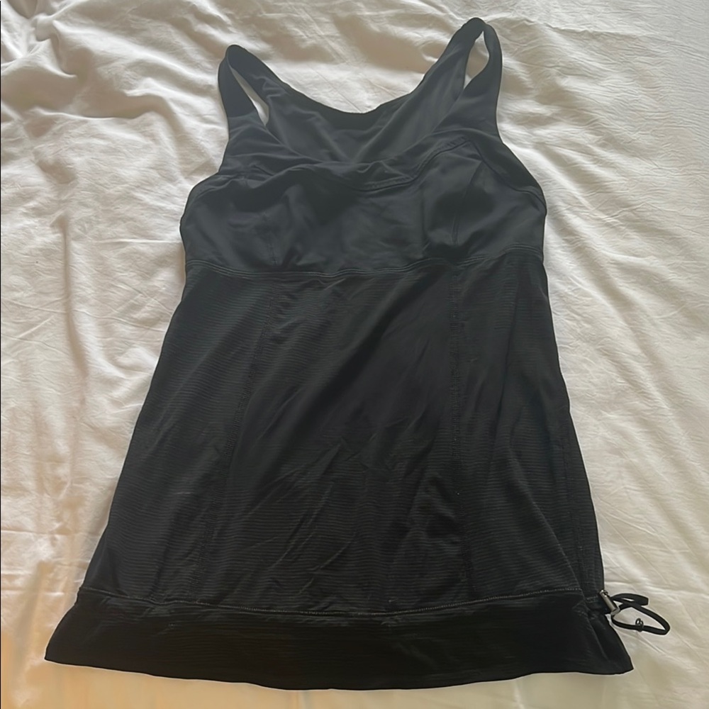 lululemon athletica Black Tank Top